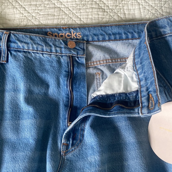 Mother The Fun Dip Utility Puddle Jeans 33 - Picture 8 of 14